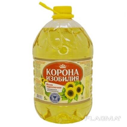 Масло подсолнечное Корона Изобилия
