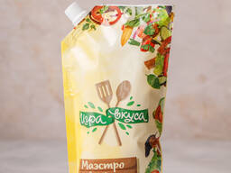 Майонез «Игра вкуса» Маэстро 67% 380гр (дой-пак)