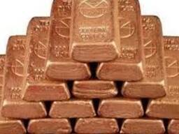 Медь 99,9999 в слитках порошке