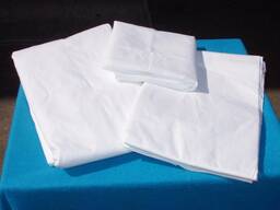 Комплект постельного белья одноразовый. (СМС, Спанбонд)