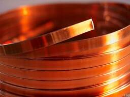 Шина медная, электротехническая. М1М. Размер: 3x30 мм. бух.