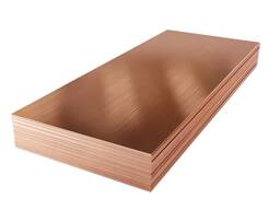 Медный лист Толщ: 0,03-200 мм, Раскр: 0.6х1.5; 1х2; 0.5х0.6…, Марка: М1м… в Шымкенте