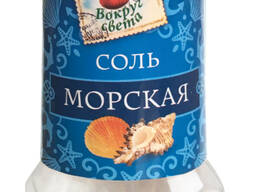 Мельница Соль морская "Адыгейская" с чесноком ТМ "Вокруг све