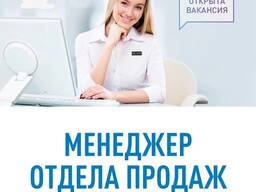Менеджер отдела продаж