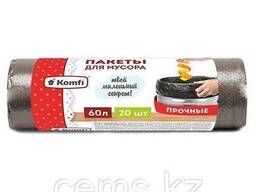 Мешки мусорные в рулоне 60л 20шт Komfi/5