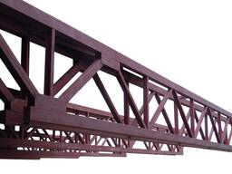 Стальные фермы любой сложности и конфигурации в Шымкенте