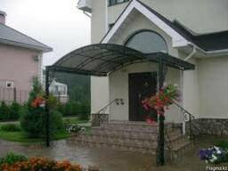 Металлоизделия: навесы, козырьки, беседки, теплицы и т. д.