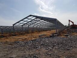 Металлоконструкции для молочных товарных ферм