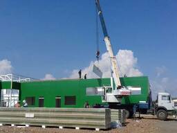 Металлоконструкций и Сэндвич панель