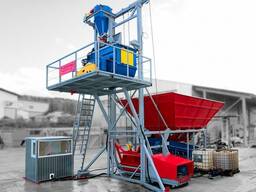 Мобильный бетонный завод на 45 м3/час