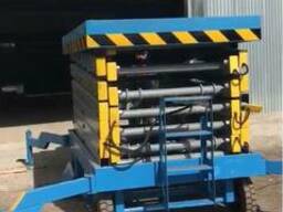 Мобильный гидравлический подъемник