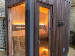 Готовая баня L1 (1,5 м) в Казахстане