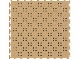 Модульное покрытие для автомоек 500 х 500 х 7 мм.