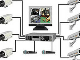 Монтаж IP - видеонаблюдения