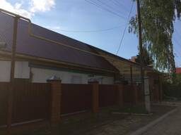 Монтаж кровли, фасада