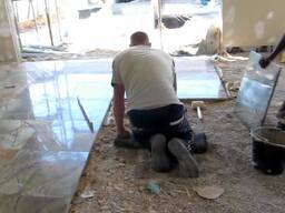 Монтаж мрамора