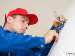 Монтаж пожаро охранная сигнализации