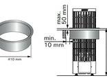 Монтажный фланец c LED подсветкой HPC2L для Harvia Cilindro - фото 1