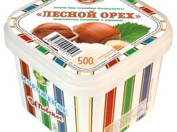 Мороженое пломбир с джемом "Лесной орех"
