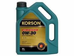 Моторное масло синт. Korson 0W-30 FULL Synthetic A5/B5 4л KS00222