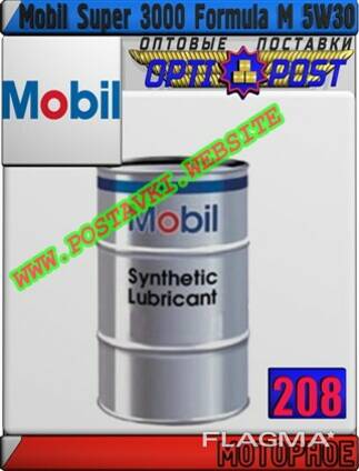 Моторное синтетическое масло mobil super 3000 formula m 5