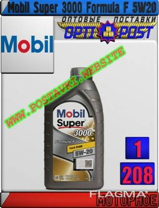 Моторное синтетическое масло mobil super 3000 formula f 5
