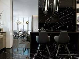 Мрамор. Nero Marquina