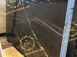 Мрамор Nero Marquina, Marine Black - фото 3