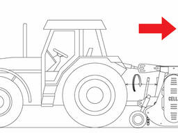 Мульчер (роторная косилка-измельчитель) Celli Mizar SR
