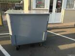 Мусорный контейнер, Бак для мусора, Евроконтейнер 1100 литро - фото 3