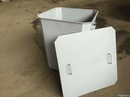 Мусорный контейнер, Мусорный Бак 0.75куб. с крышкой.