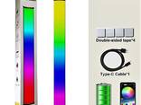 Музыкальный атмосферный RGB Bluetooth светильник с аккумулятором - photo 2