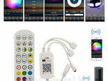 Музыкальный RGB контроллер c WiFi и пультом для ленты - фото 1