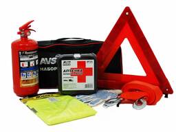 Набор автомобилиста 7 предметов (черная сумка) AVS AN-02