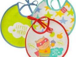 Набор Happy Baby нагрудных фартуков Terry bibs Поросенок