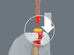 Набор сменных бит и насадок Kraftform Kompakt VDE 17 Extra Slim 1 05006612001