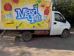 Наклейки на автомобили. Брендирование, нанесение логотипов, изображений, надписи на бортах