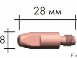 Наконечник для горелки на полуавтомат