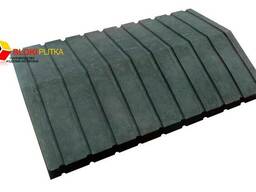 Накрывочный элемент "Шляпа" 400x260 черный