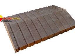 Накрывочный элемент "Шляпа" 400x260 коричневый