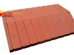 Накрывочный элемент "Шляпа" 400x260 красный