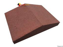 Накрывочный элемент "Шляпа"вибропрессованный 195х270 красный