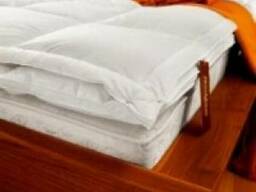 Наматрасник пухо-перьевой размер 200/200 (перина)