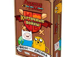 Настольная игра Карточные войны Финн против Джейка