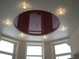 Натяжные потолки. Слив воды