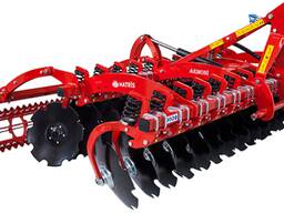 Навесные дисковые бороны пружинного типа С шириной захвата от 3 до 4-ёх метров