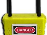 Навесные замки для защитной блокировки Lockout/Tagout - фото 1