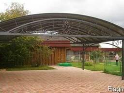 Навесы из металла