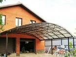 Навесы под сотовый поликарбонат - фото 1