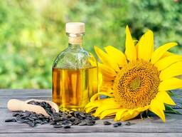 Нерафинированное подсолнечное масло